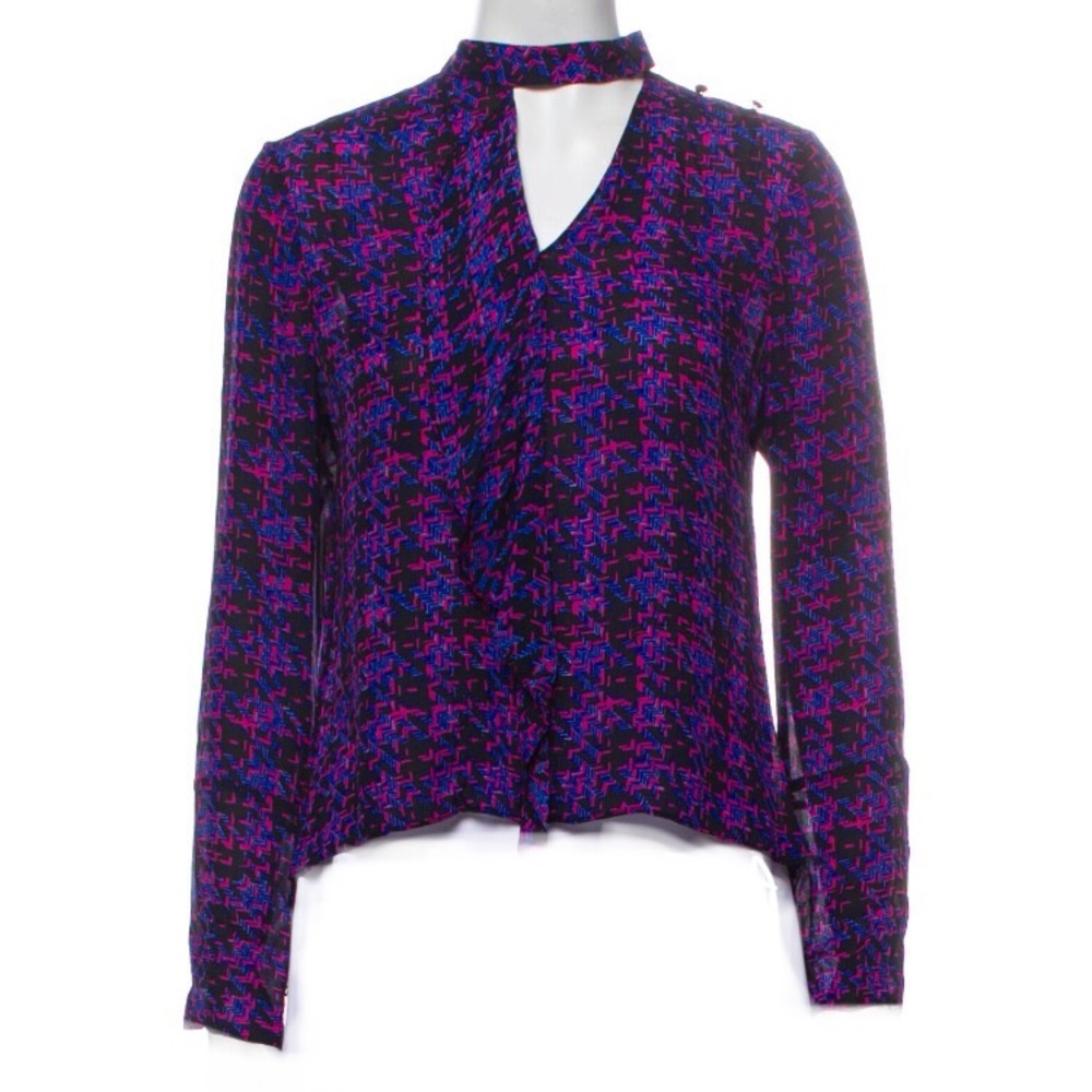 Derek Lam 10 Crosby Plaid Top